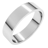 Sterling Silver 5 mm Flat Band Size 11