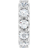 14K White Gold 1/3 CTW Natural Diamond Spacer Charm/Pendant