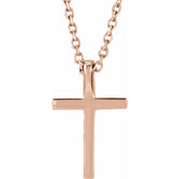 Petite Cross Necklace Or Pendant