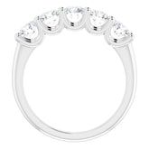 Five-Stone Anniversary Band