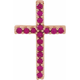 Petite Cross Necklace Or Pendant