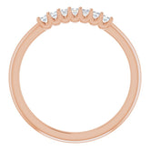 Seven-Stone Anniversary Band