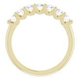 Seven-Stone Anniversary Band