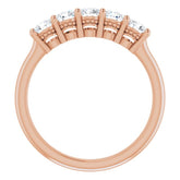 Five-Stone Anniversary Band