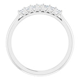 Seven-Stone Anniversary Band