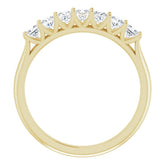 Seven-Stone Anniversary Band