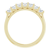 Seven-Stone Anniversary Band