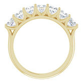 Seven-Stone Anniversary Band