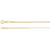 1.3 Mm Diamond-Cut Box Chain