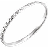 Youth Etched Ring