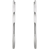 Endless Tube Hoop Earrings