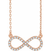 Infinity Necklace Or Center