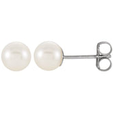 Pearl Stud Earrings