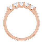 Five-Stone Anniversary Band