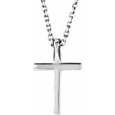 Petite Cross Necklace Or Pendant
