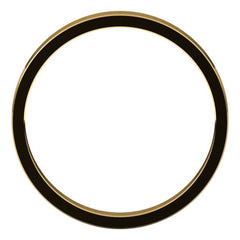 10K Yellow Gold 2.5 mm Flat Band Size 7