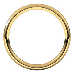 18K Yellow Gold 2 mm Comfort-Fit European-Style Band Size 7