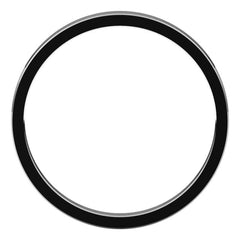 14K White Gold 2 mm Flat Band Size 5.5