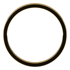 14K Yellow Gold 2 mm Flat Band Size 10.5
