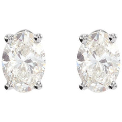14K White Gold 1/5 CTW Lab-Grown Diamond Earrings