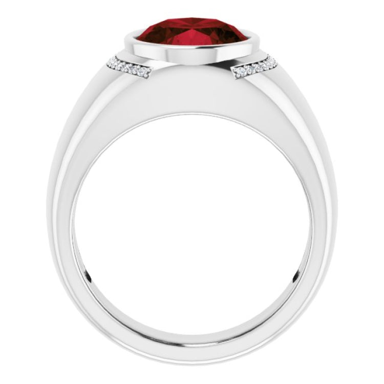 Bezel-Set Ring