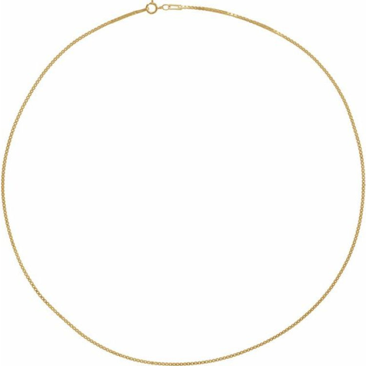 1.3 Mm Diamond-Cut Box Chain