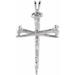 Nail Cross Pendant