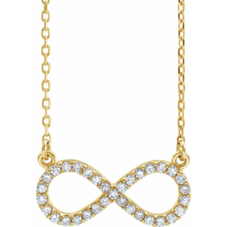 Infinity Necklace Or Center