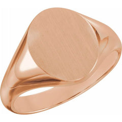 Oval Signet Ring