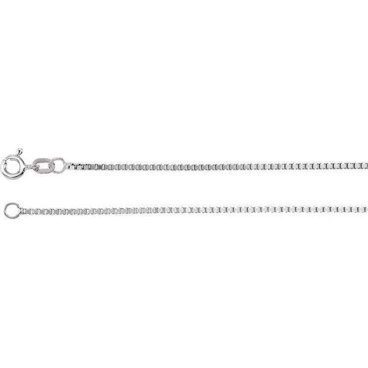 1.3 Mm Diamond-Cut Box Chain