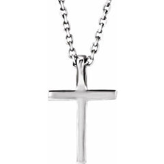 Petite Cross Necklace Or Pendant