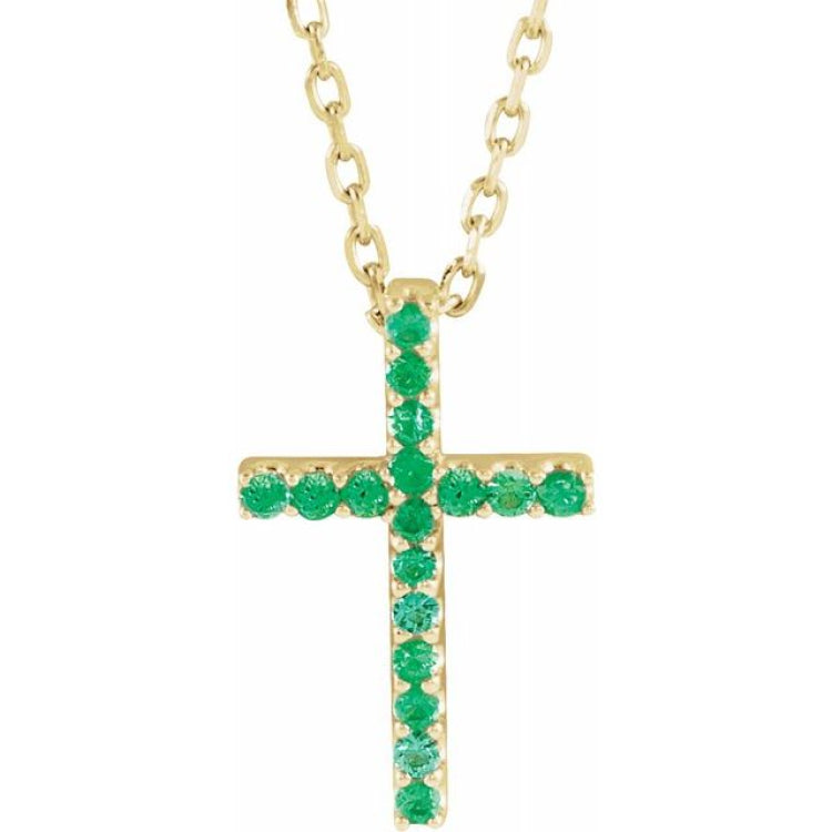 Petite Cross Necklace Or Pendant