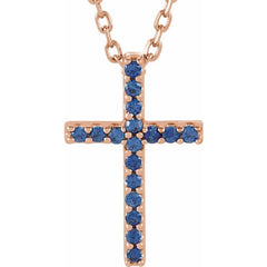 Petite Cross Necklace Or Pendant