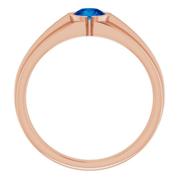 Bezel-Set Ring