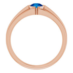 Bezel-Set Ring