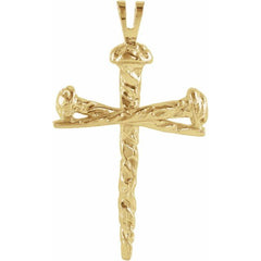 Nail Cross Pendant