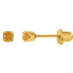 Inverness® Piercing Birthstone Stud Earrings