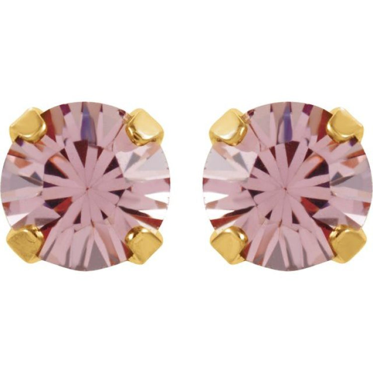 Inverness® Piercing Birthstone Stud Earrings