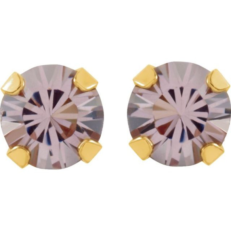 Inverness® Piercing Birthstone Stud Earrings