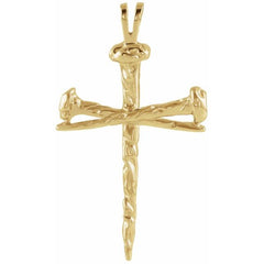 Nail Cross Pendant