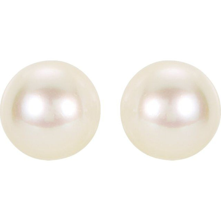 Pearl Stud Earrings