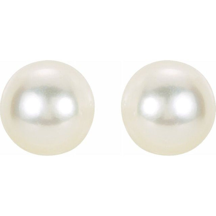 Pearl Stud Earrings