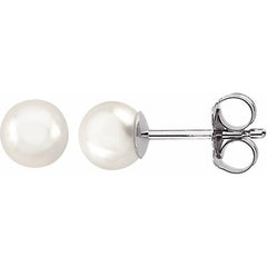 Pearl Stud Earrings