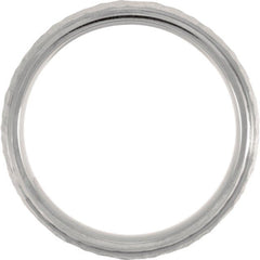 Titanium Beveled Edge Band