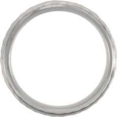 Titanium Beveled Edge Band