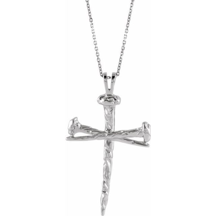 Nail Cross Necklace Or Pendant