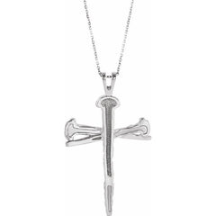 Nail Cross Necklace Or Pendant