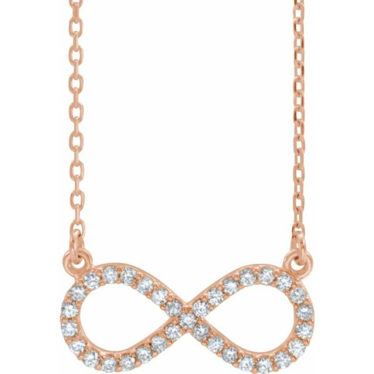 Infinity Necklace Or Center