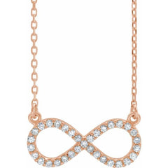 Infinity Necklace Or Center