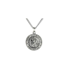 St. Christopher Medal Necklace Or Pendant